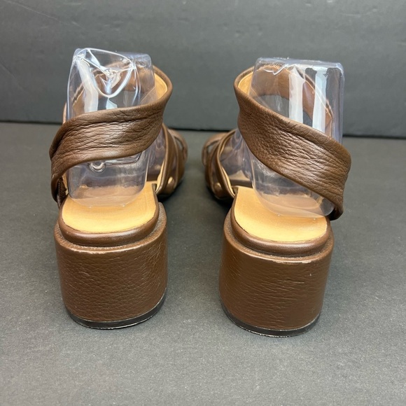 Marsèll Cubello sandals  volonata Womens size 9 brown leather Retail price $665 - Picture 4 of 10